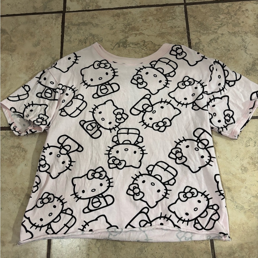 Hello Kitty Pink Graphic T-Shirt